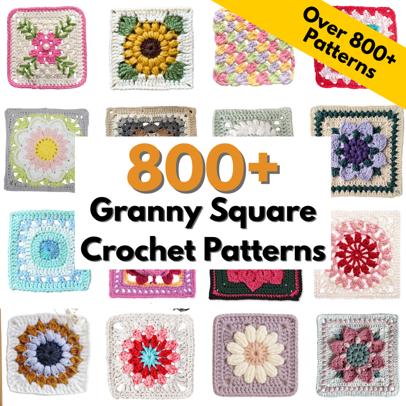 800+ Granny Square Patterns: Blankets, Bags, Wearables & More!
